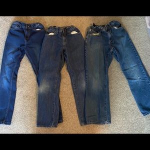 Boys size 8 jean lot